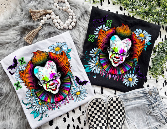 Horror Floral Pennywise