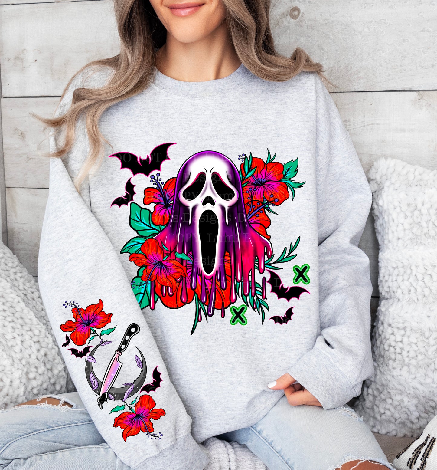 Horror Floral GF w/sleeves/spine