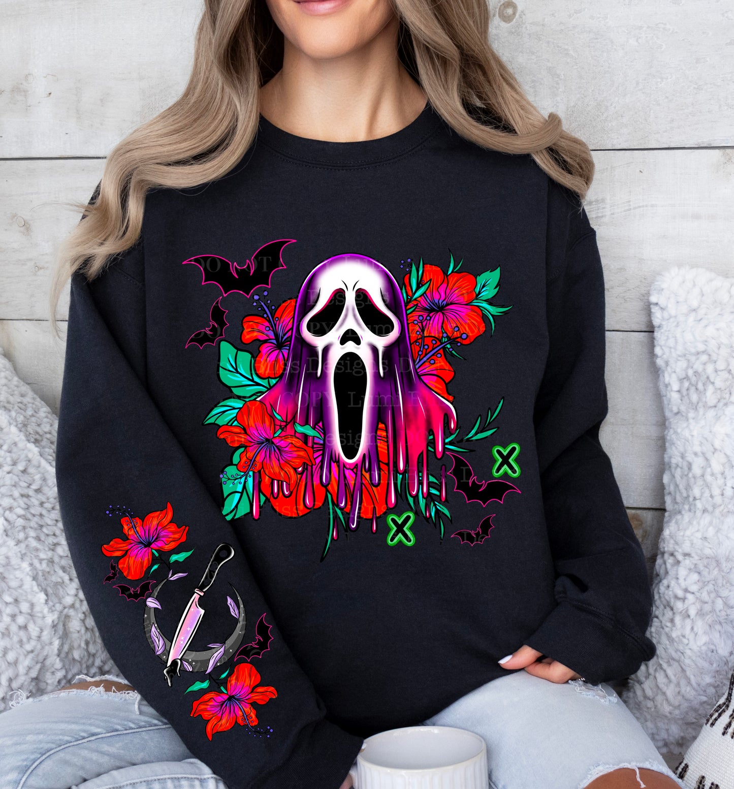 Horror Floral GF w/sleeves/spine
