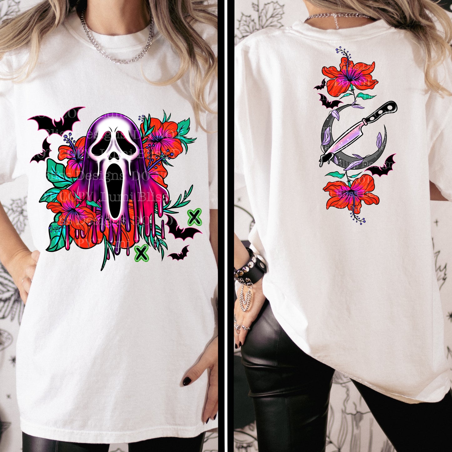 Horror Floral GF w/sleeves/spine