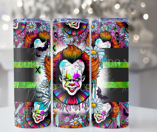 Horror Floral Pennywise 20oz