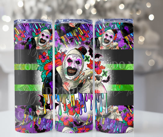 Horror Floral Art 20oz