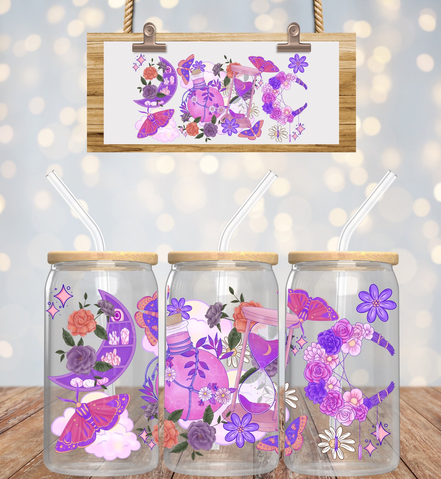 Dreamy florals 16oz