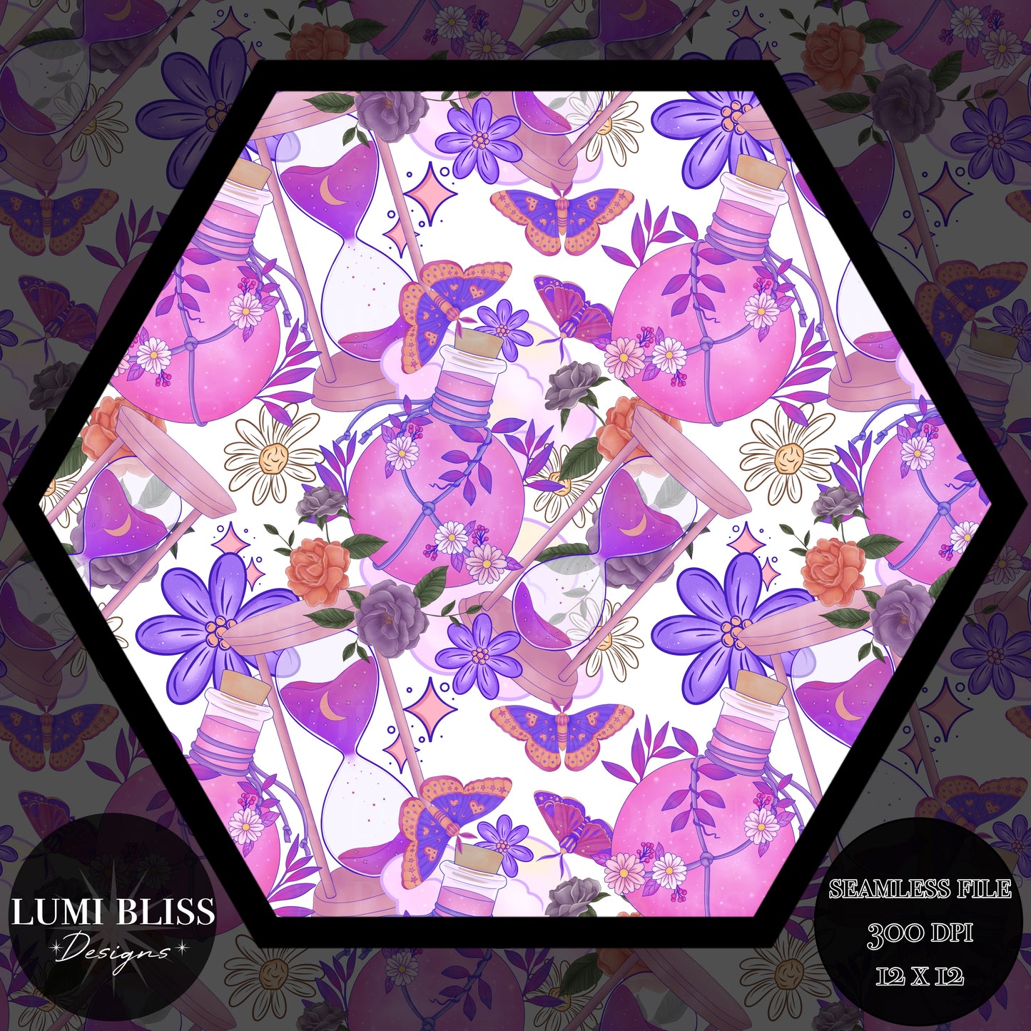 Dreamy florals Seamless