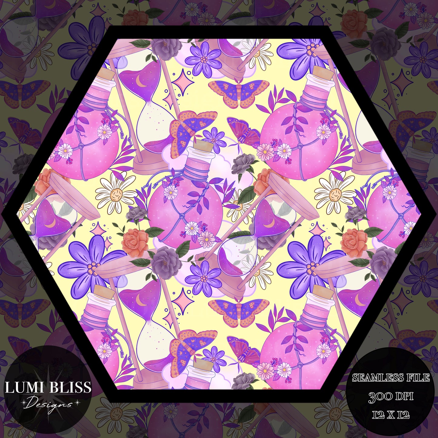 Dreamy florals Seamless