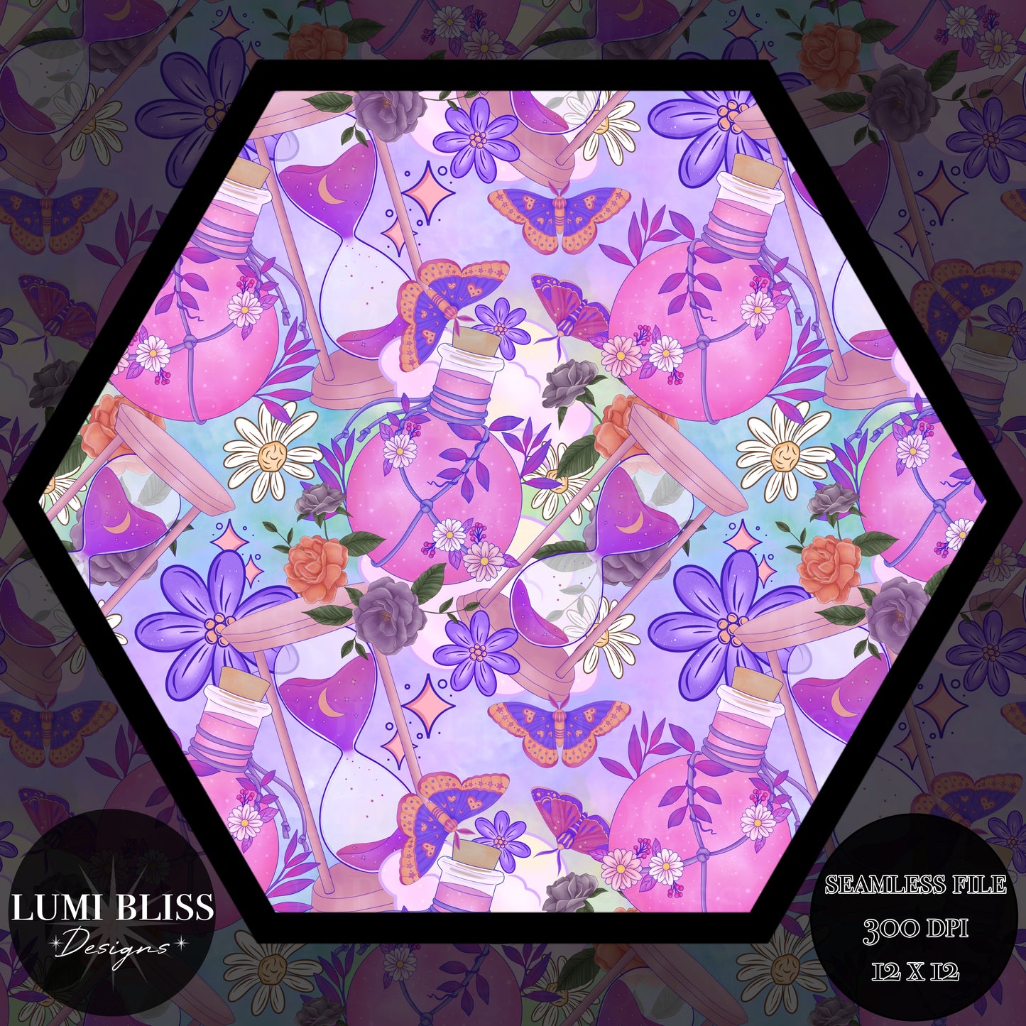 Dreamy florals Seamless