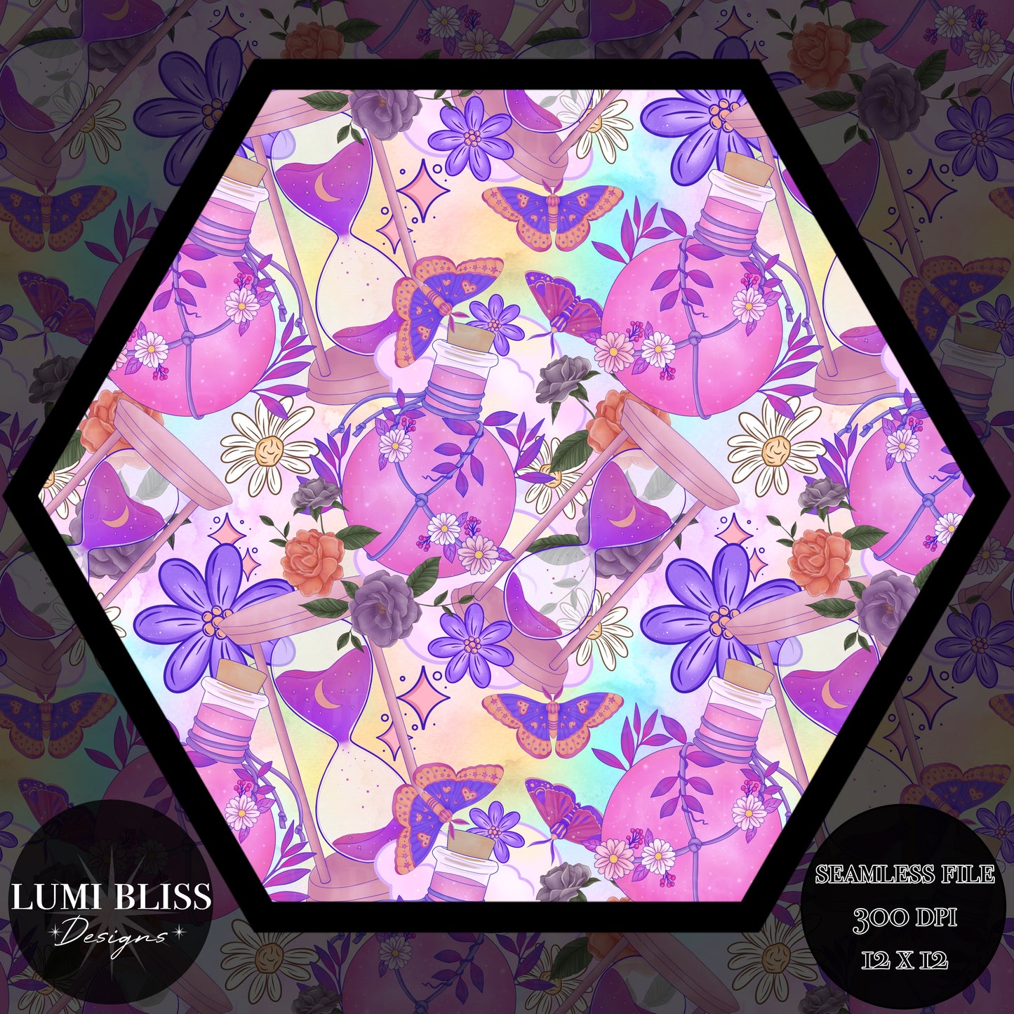 Dreamy florals Seamless