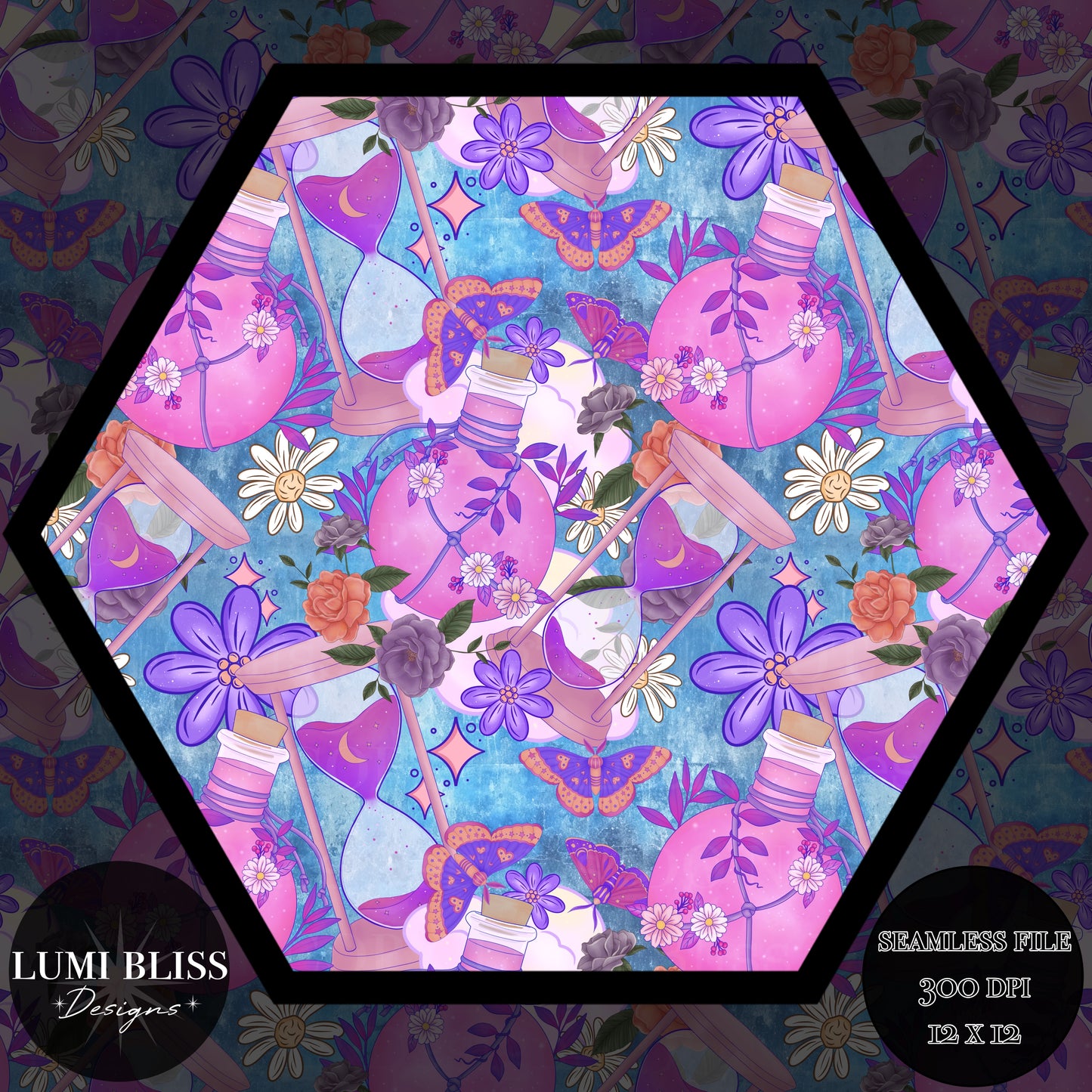 Dreamy florals Seamless