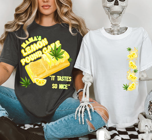 Lemon pound cake w/sleeves