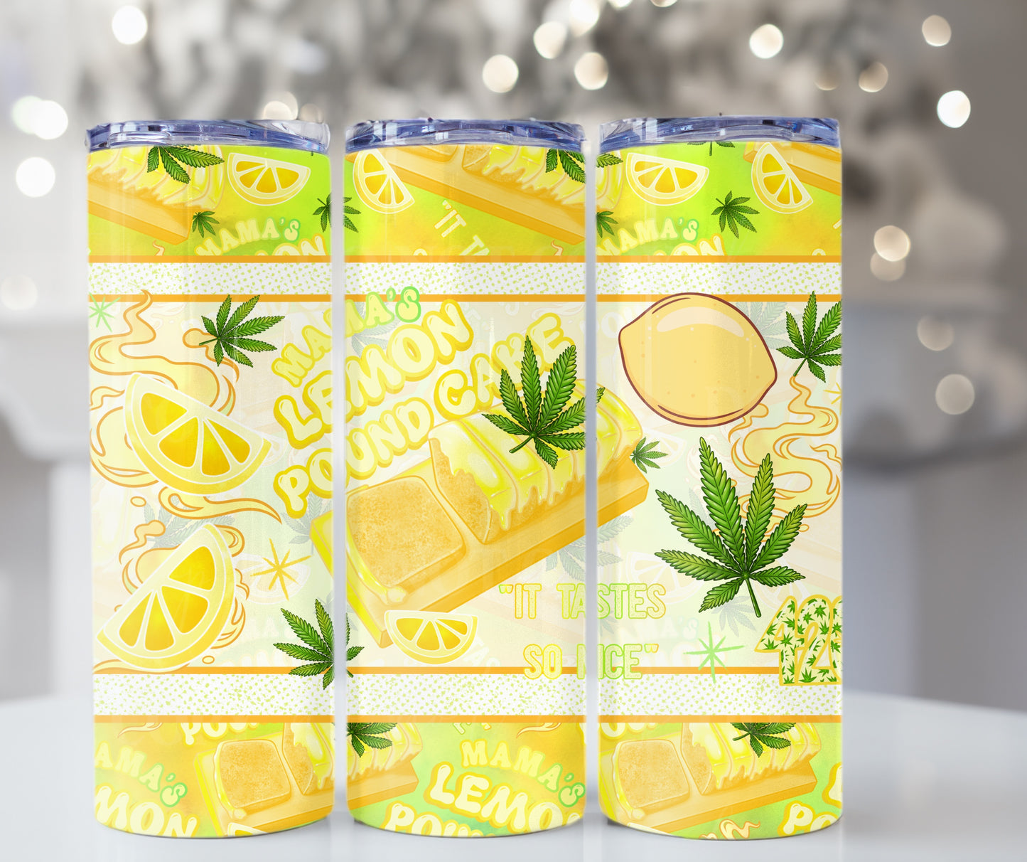 Lemon pound cake Set