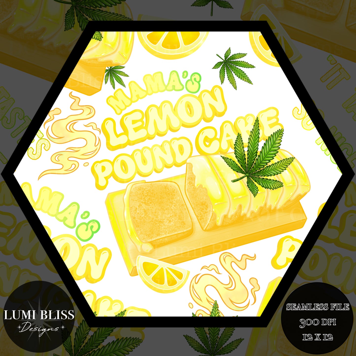 Lemon pound cake Seamless