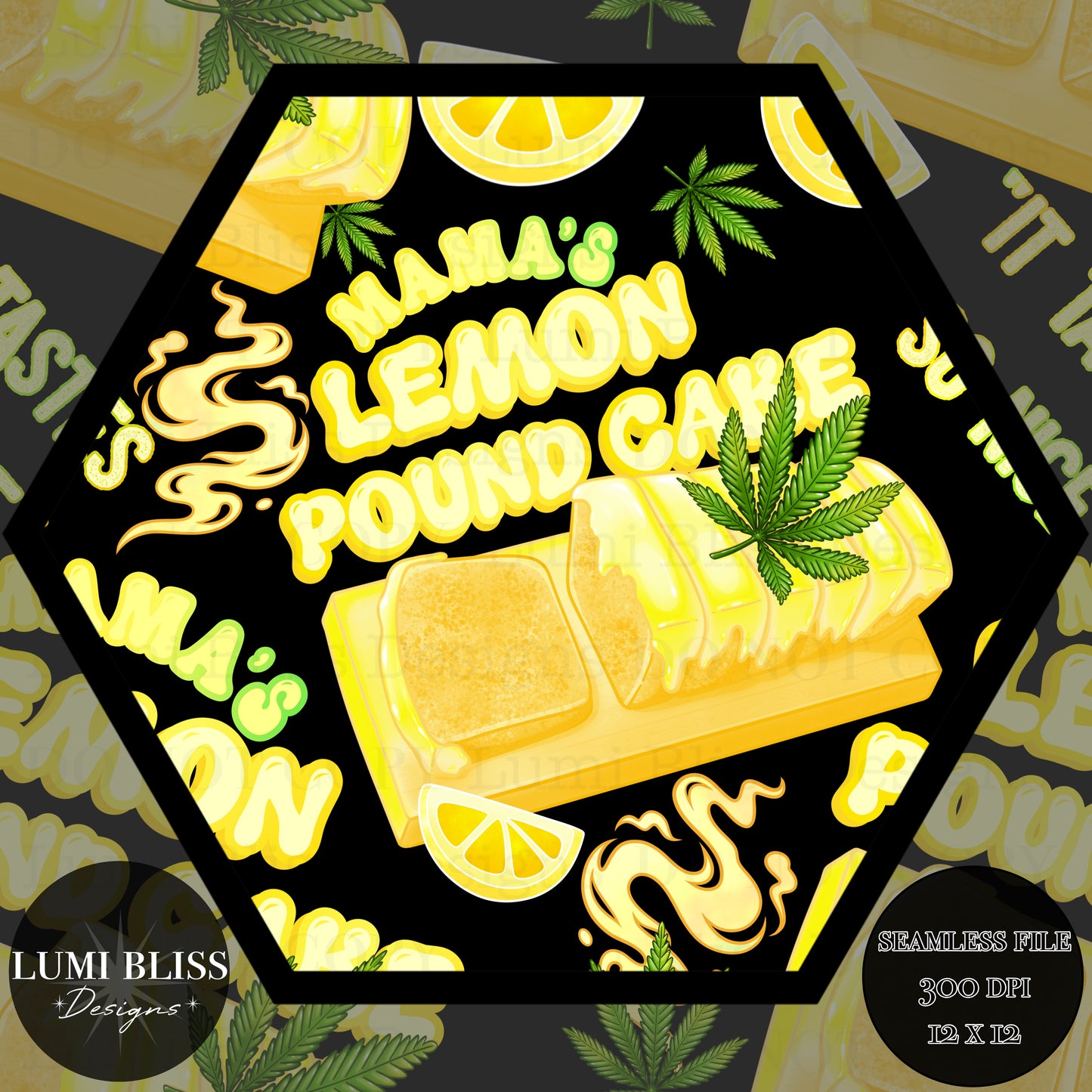 Lemon pound cake Seamless