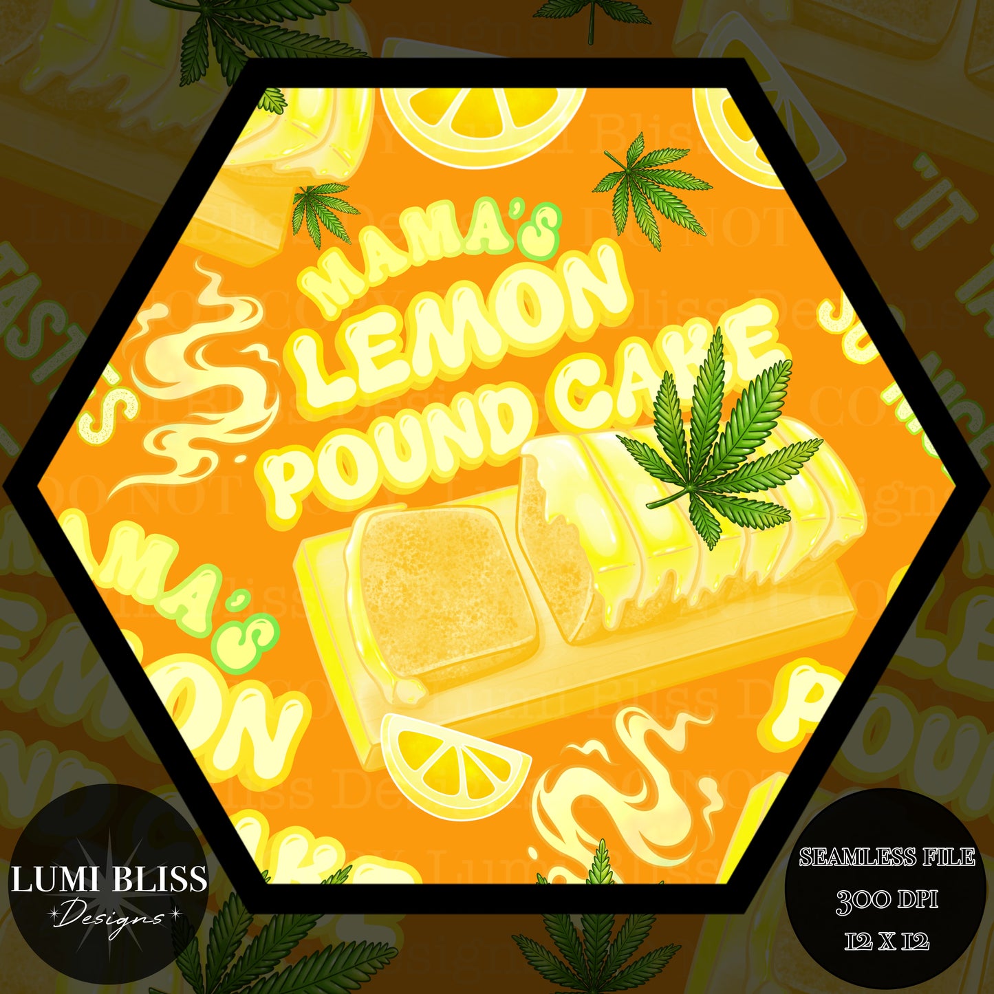 Lemon pound cake Seamless