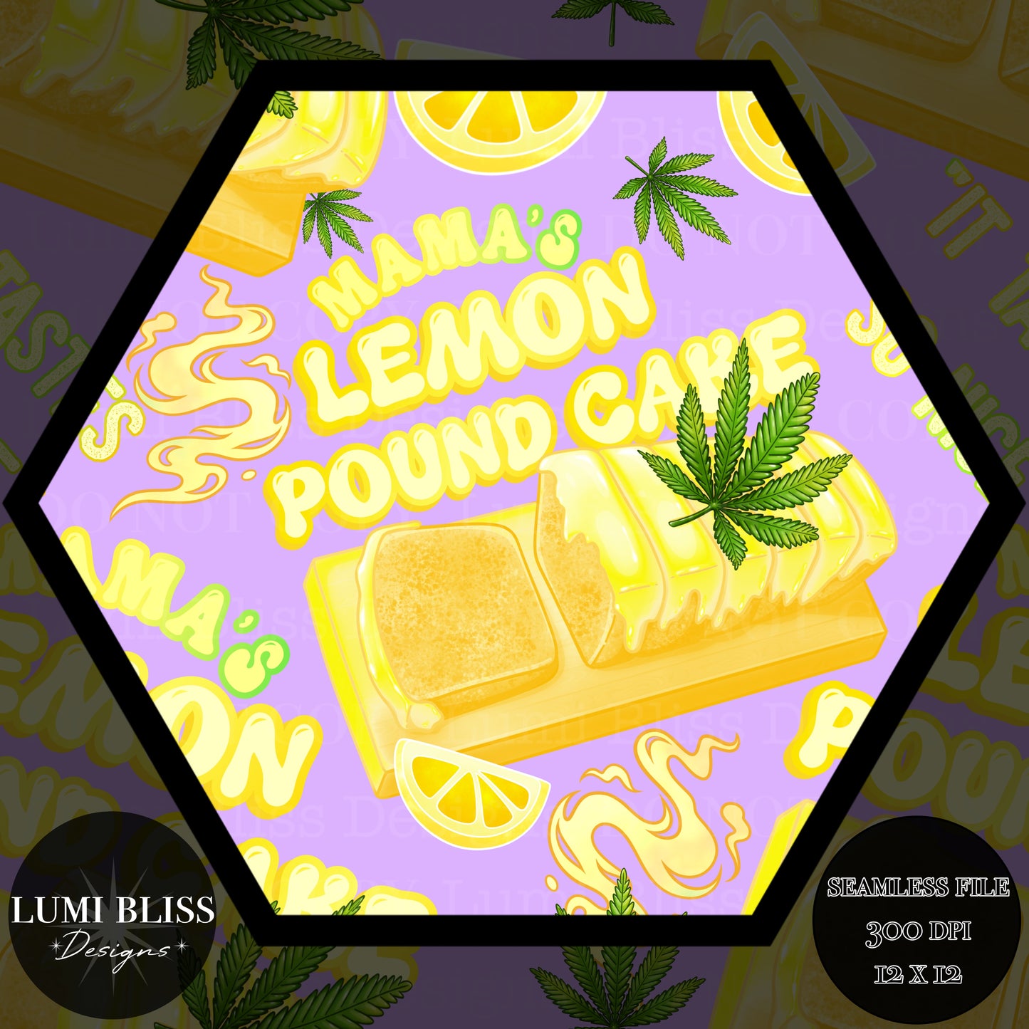 Lemon pound cake Set