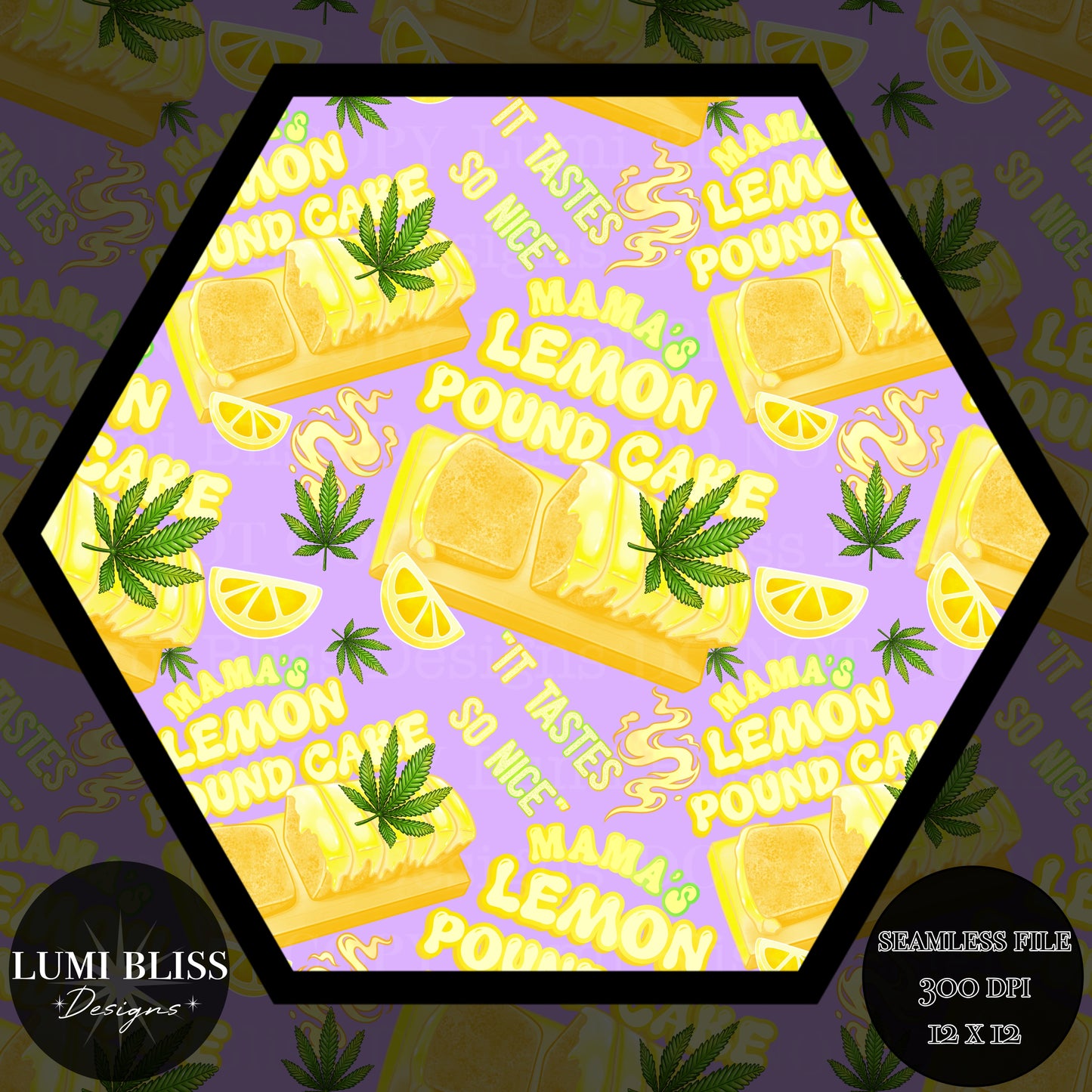 Lemon pound cake Seamless