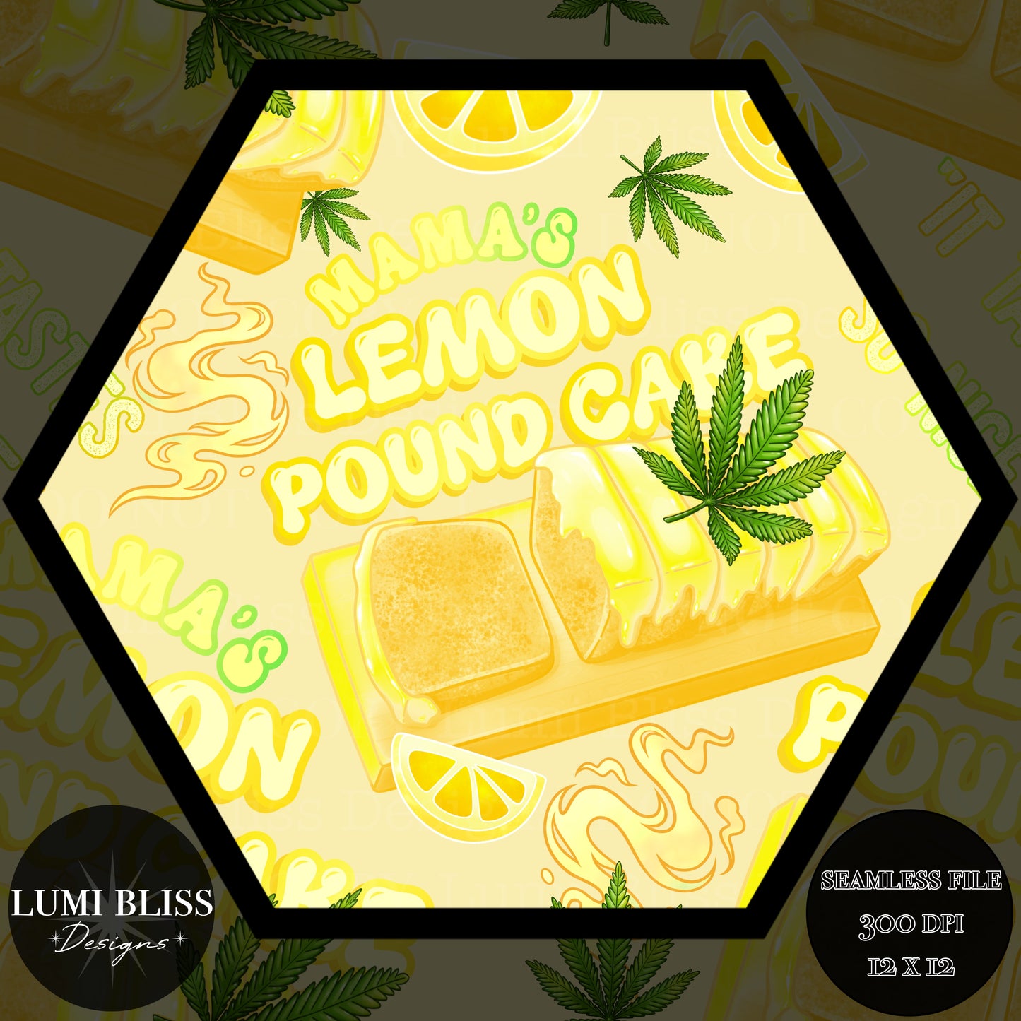 Lemon pound cake Seamless