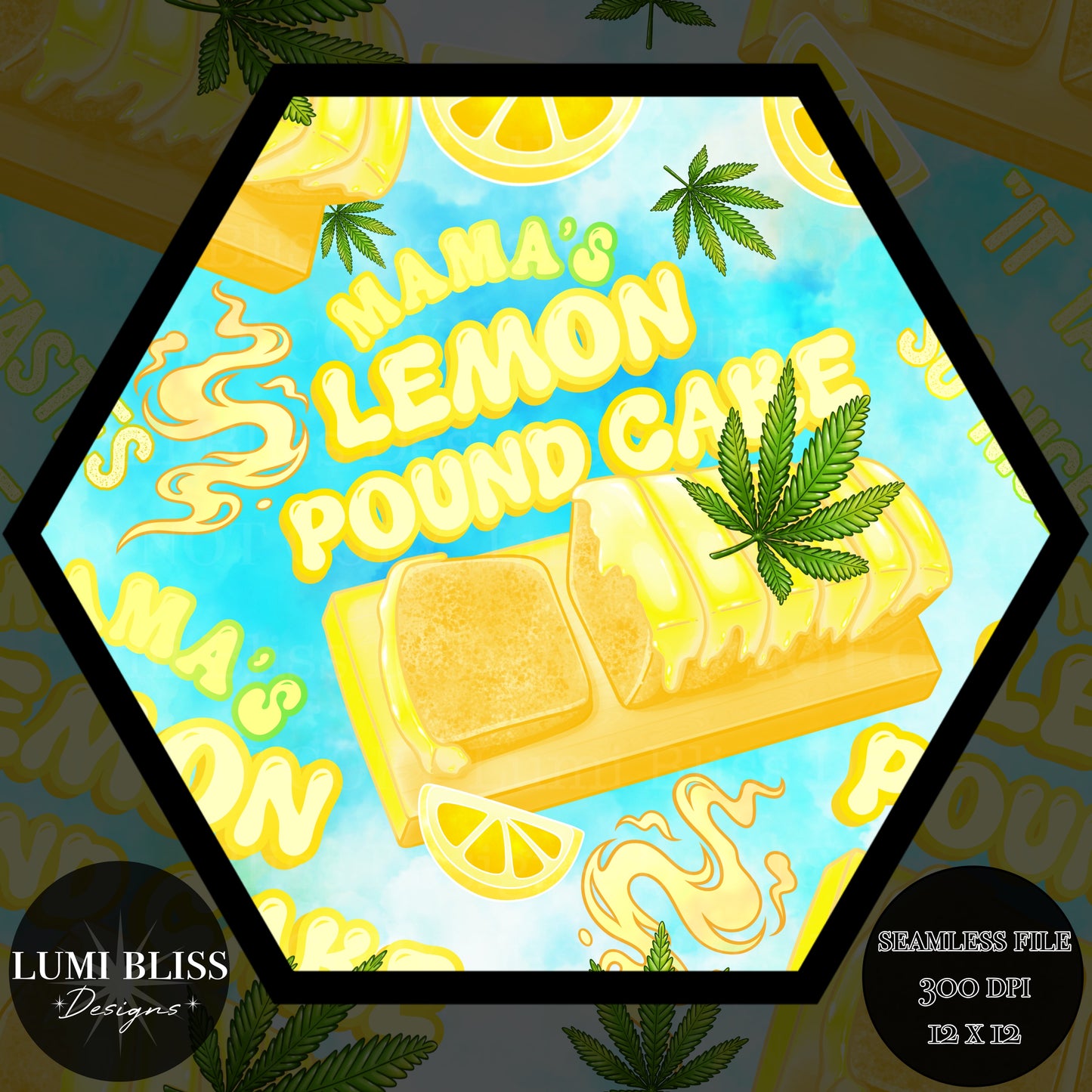 Lemon pound cake Set