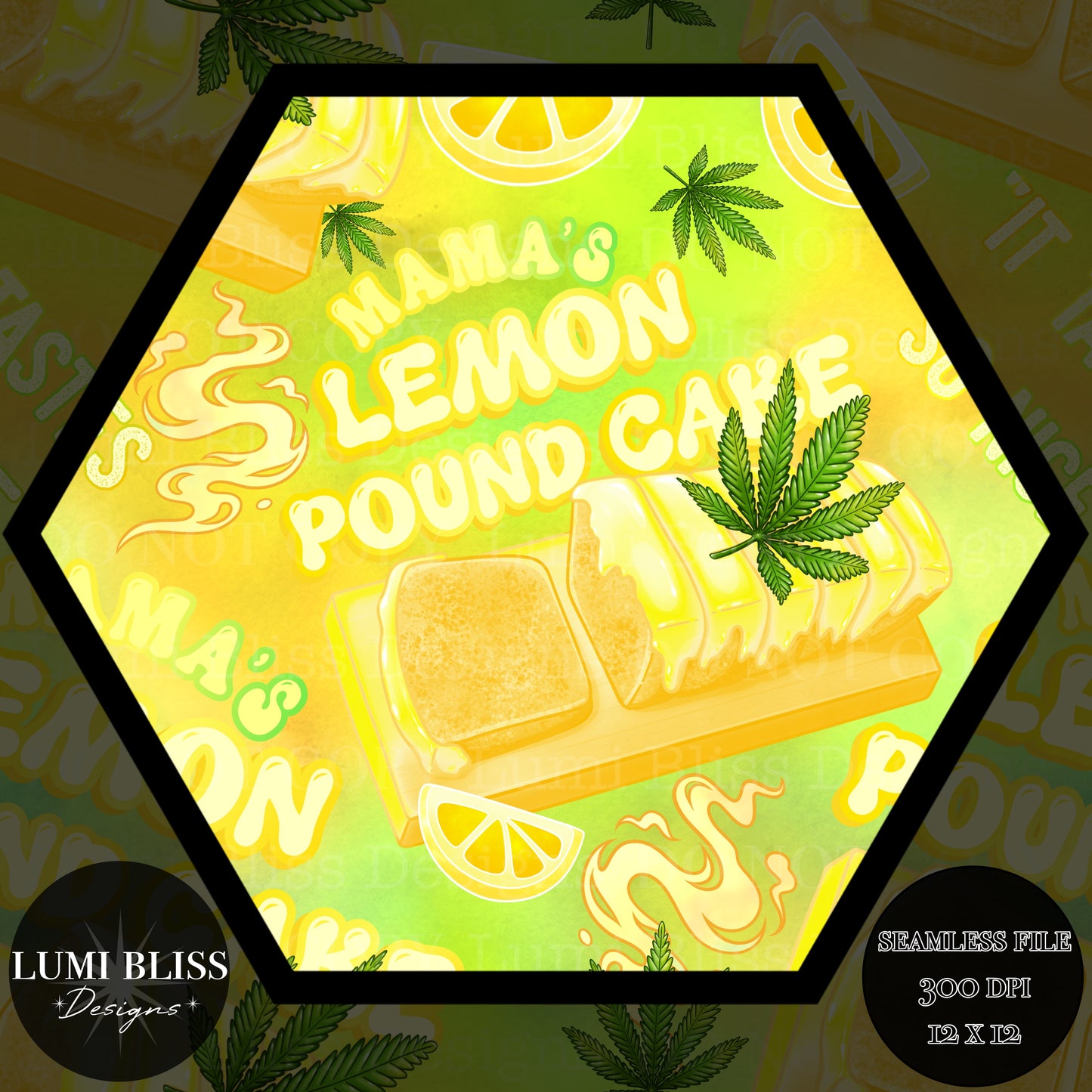 Lemon pound cake Seamless