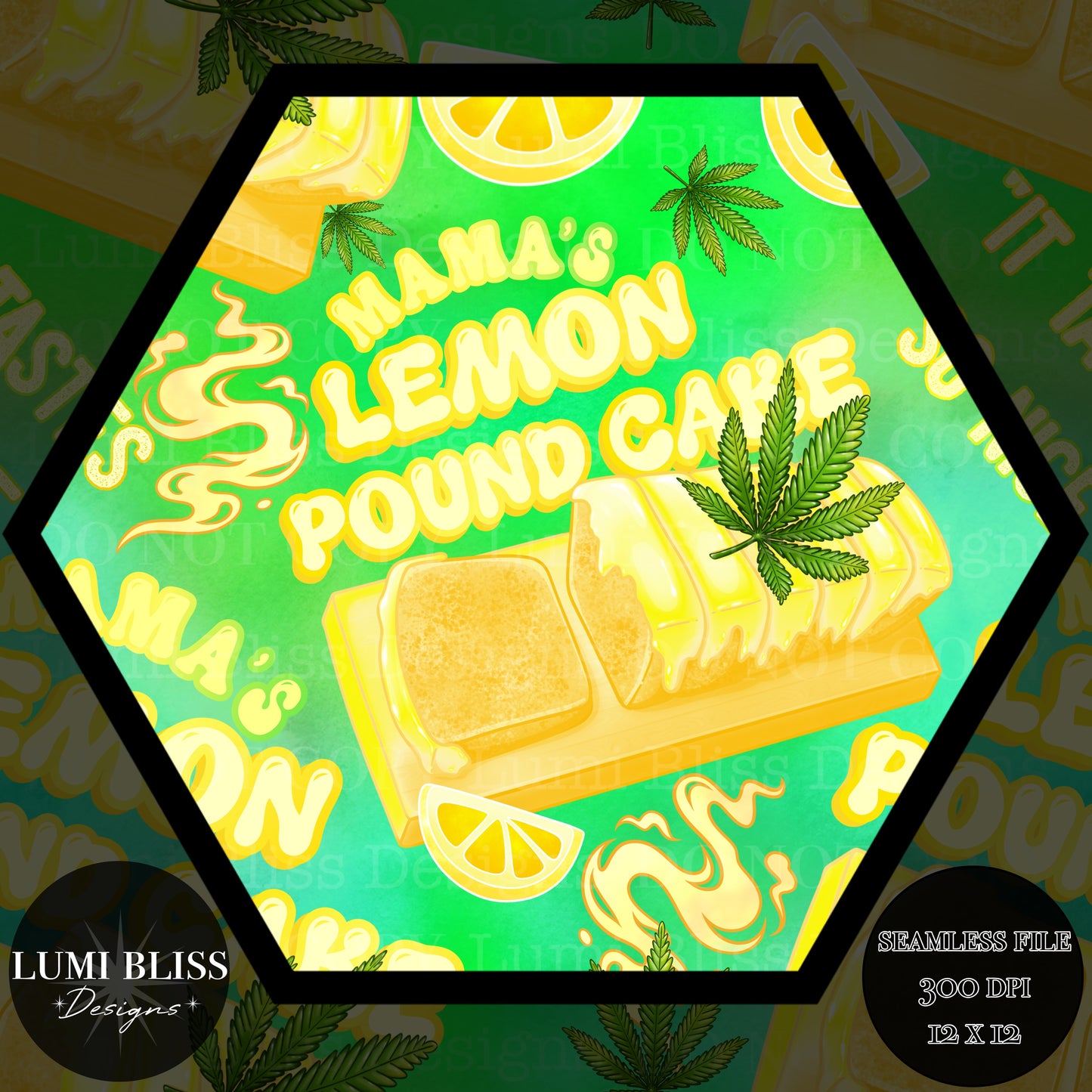 Lemon pound cake Seamless