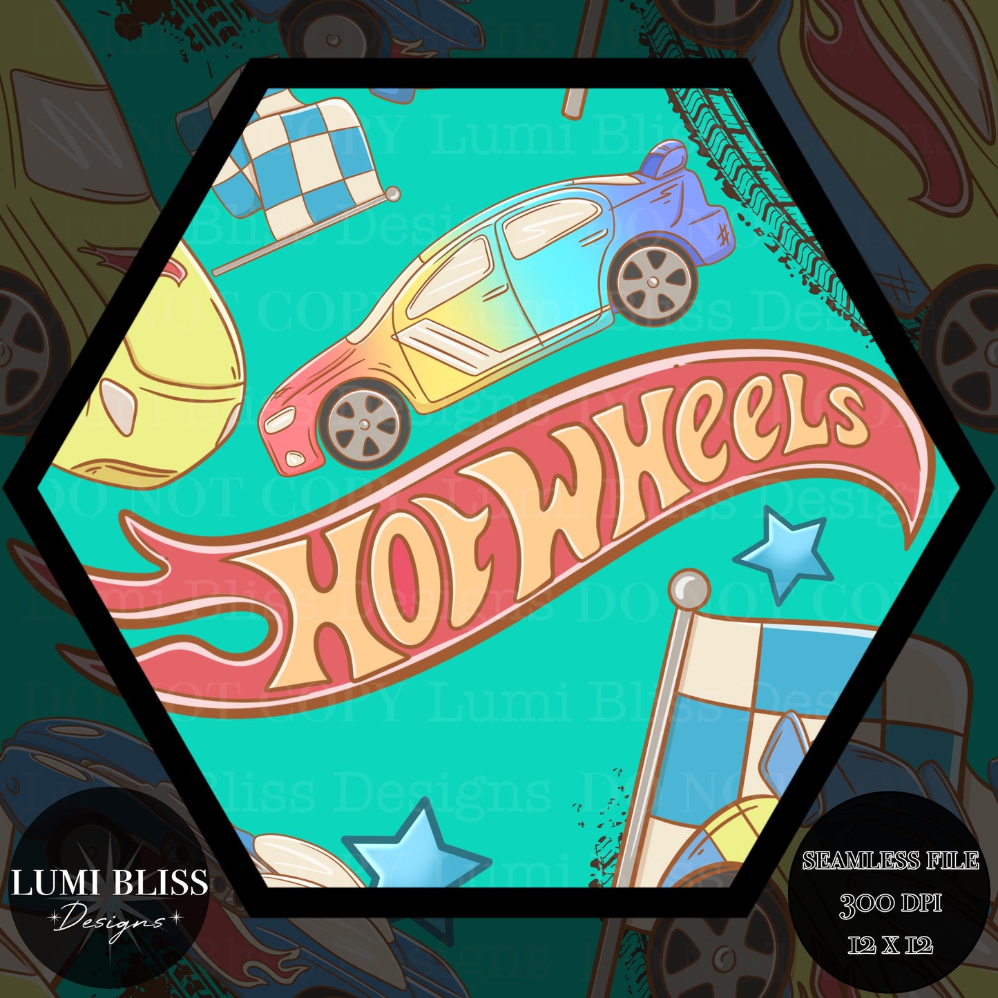 H Wheels Boys Seamless