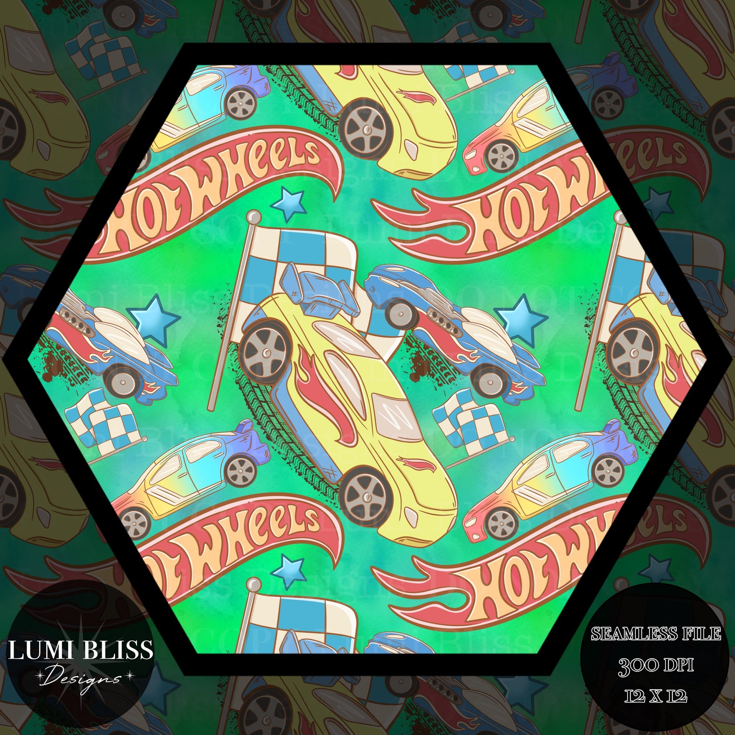 H Wheels Boys Seamless