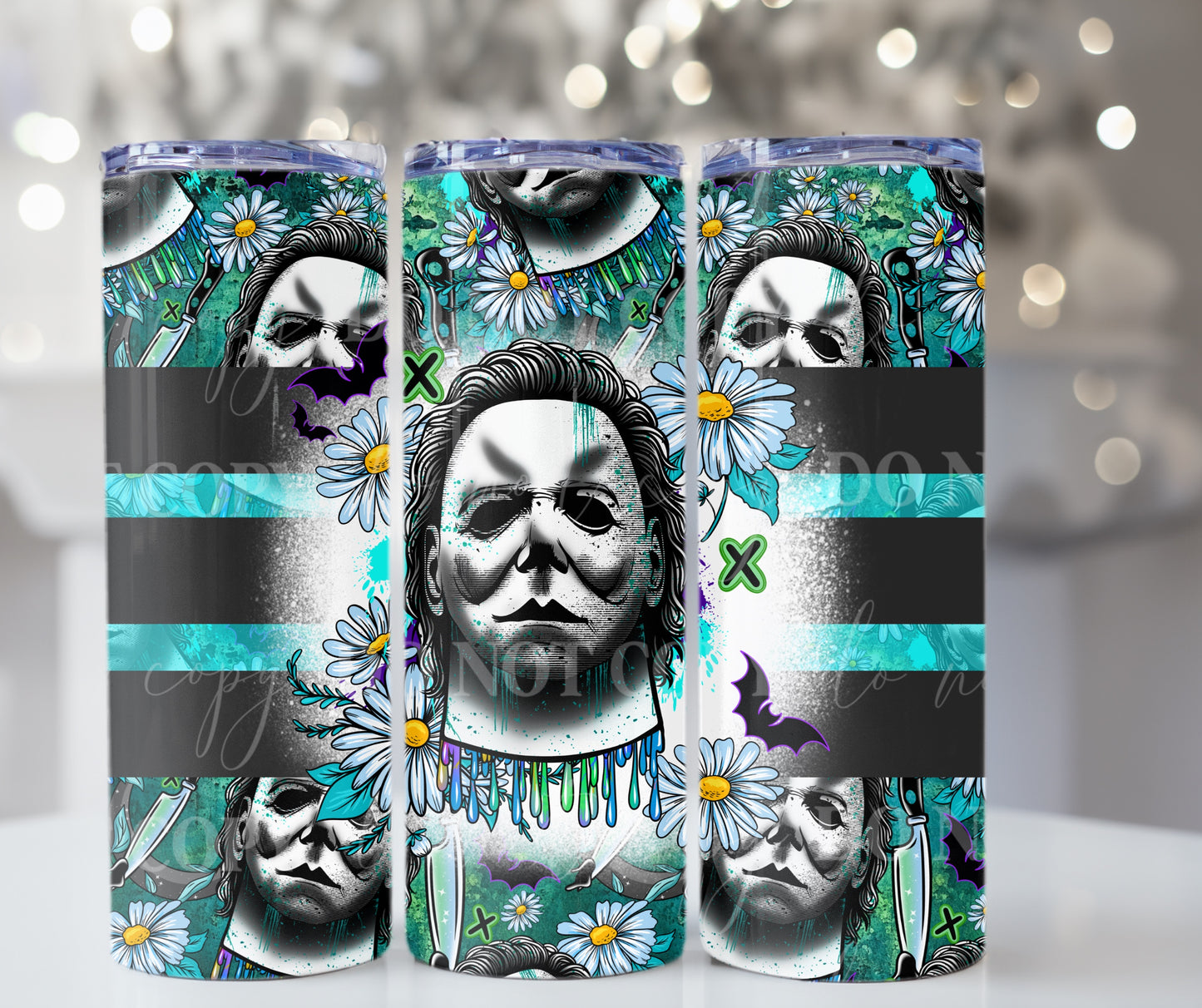 Horror Floral Michael 20oz