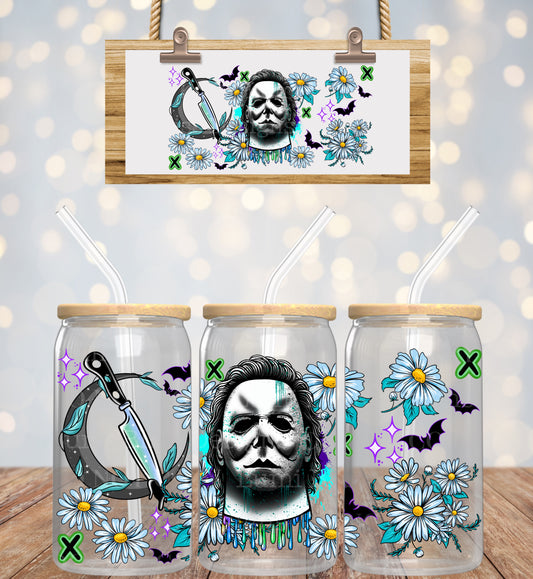 Horror Floral Michael 16oz