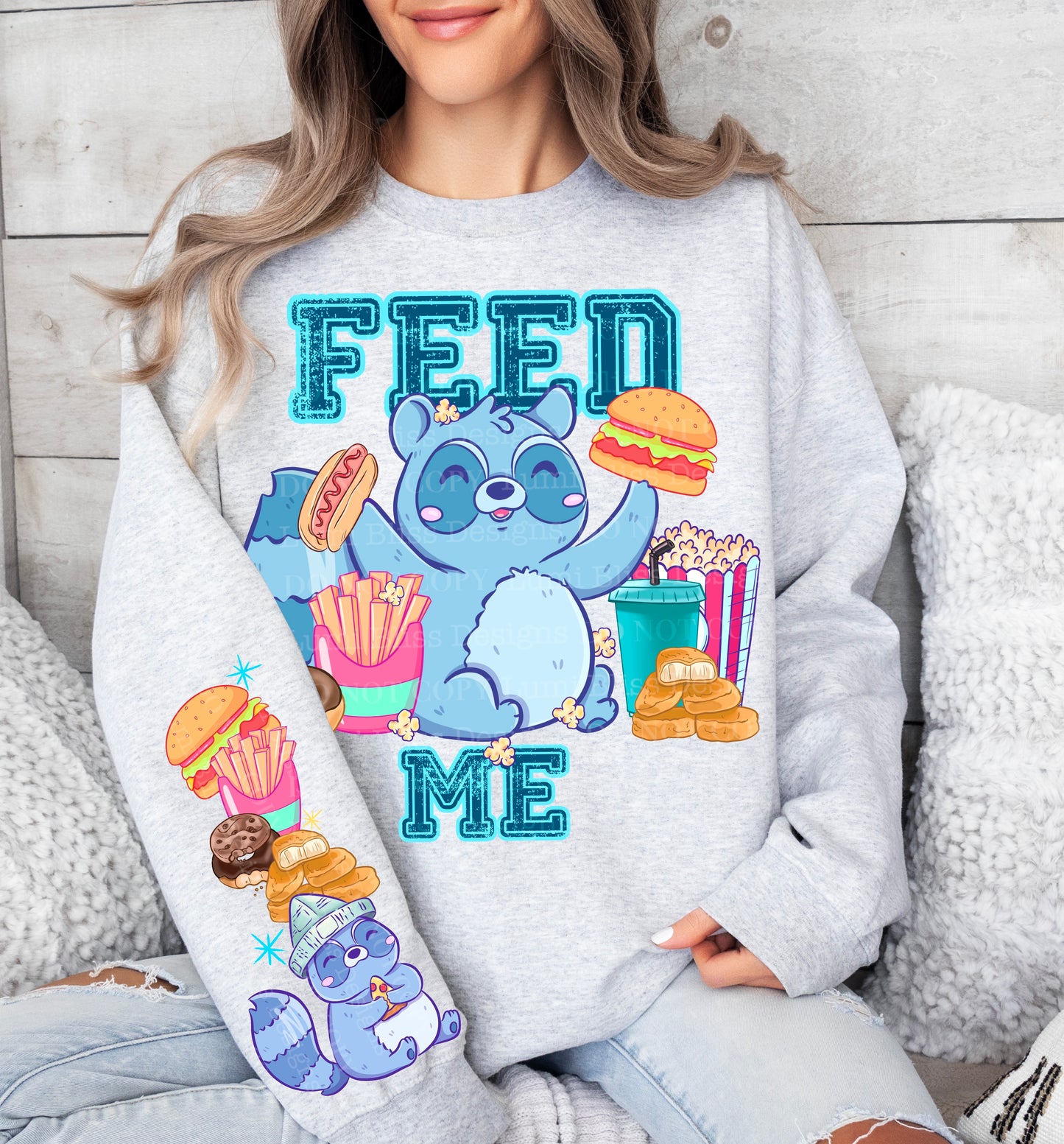 Feed Me/Trash Panda w/sleeves