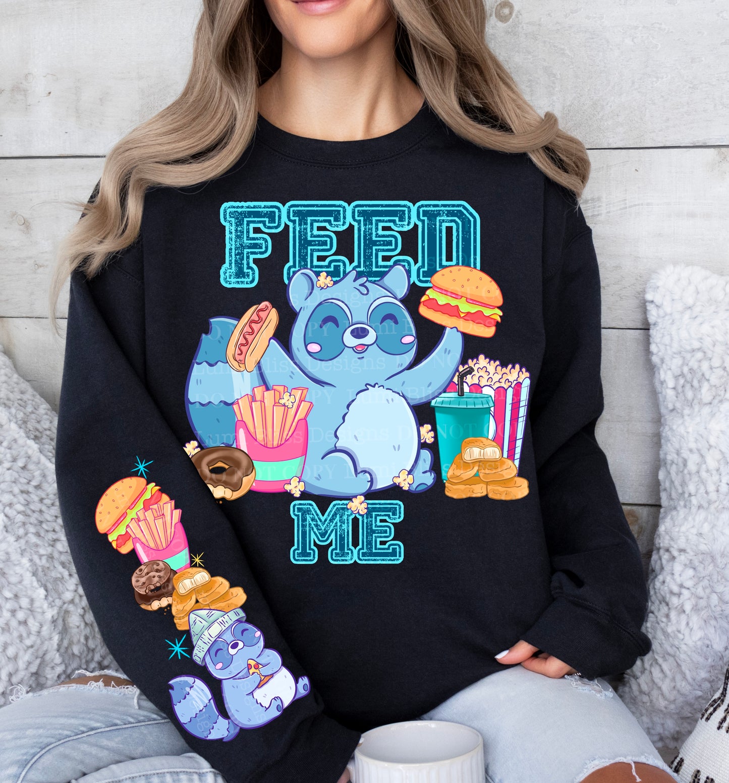 Feed Me/Trash Panda w/sleeves