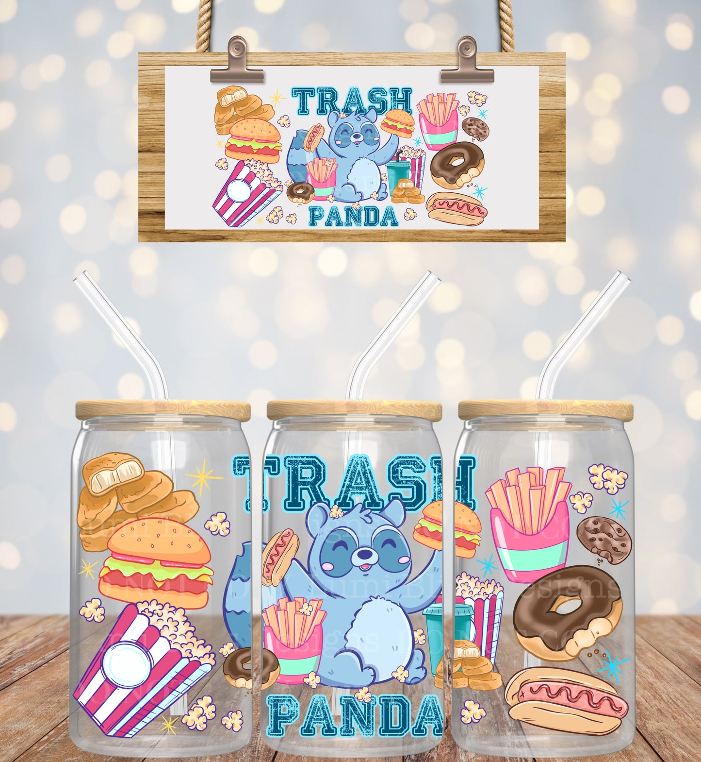 Feed Me/Trash Panda Set