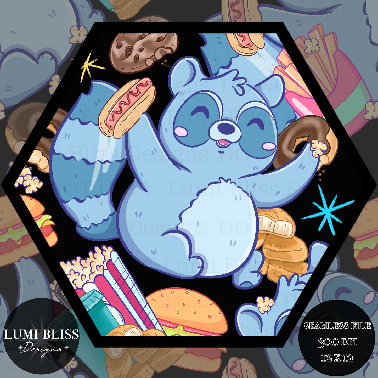 Feed Me/Trash Panda Set