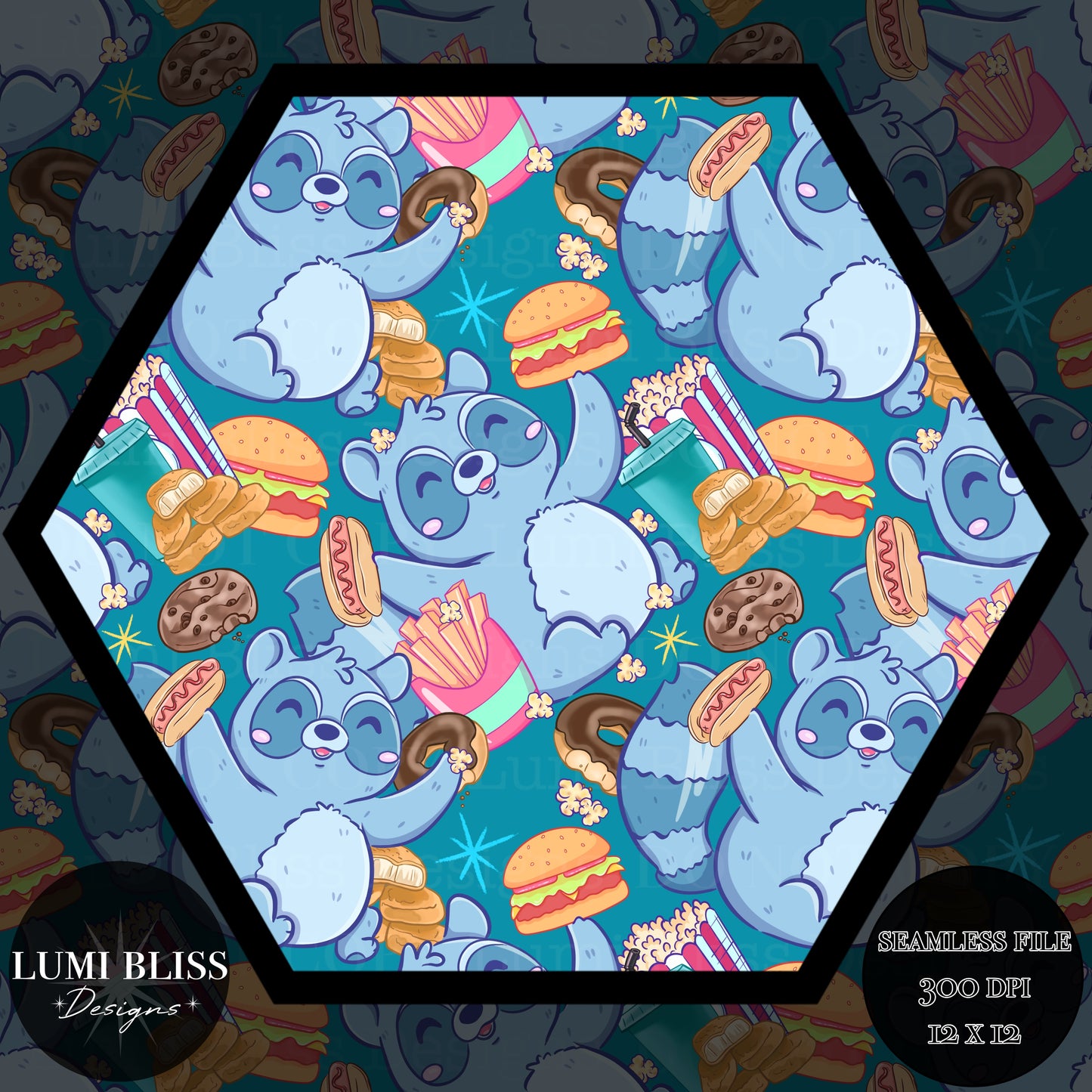 Feed Me/Trash Panda Set