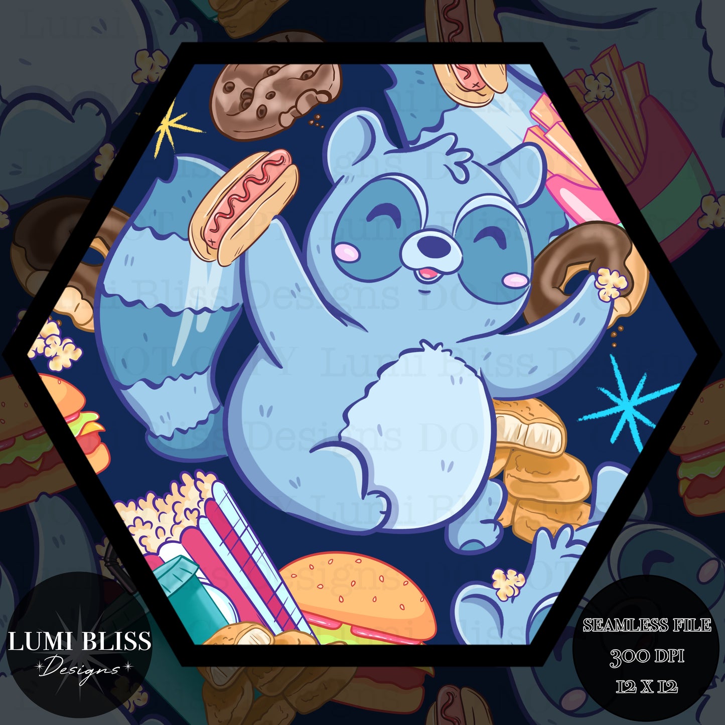 Feed Me/Trash Panda Set