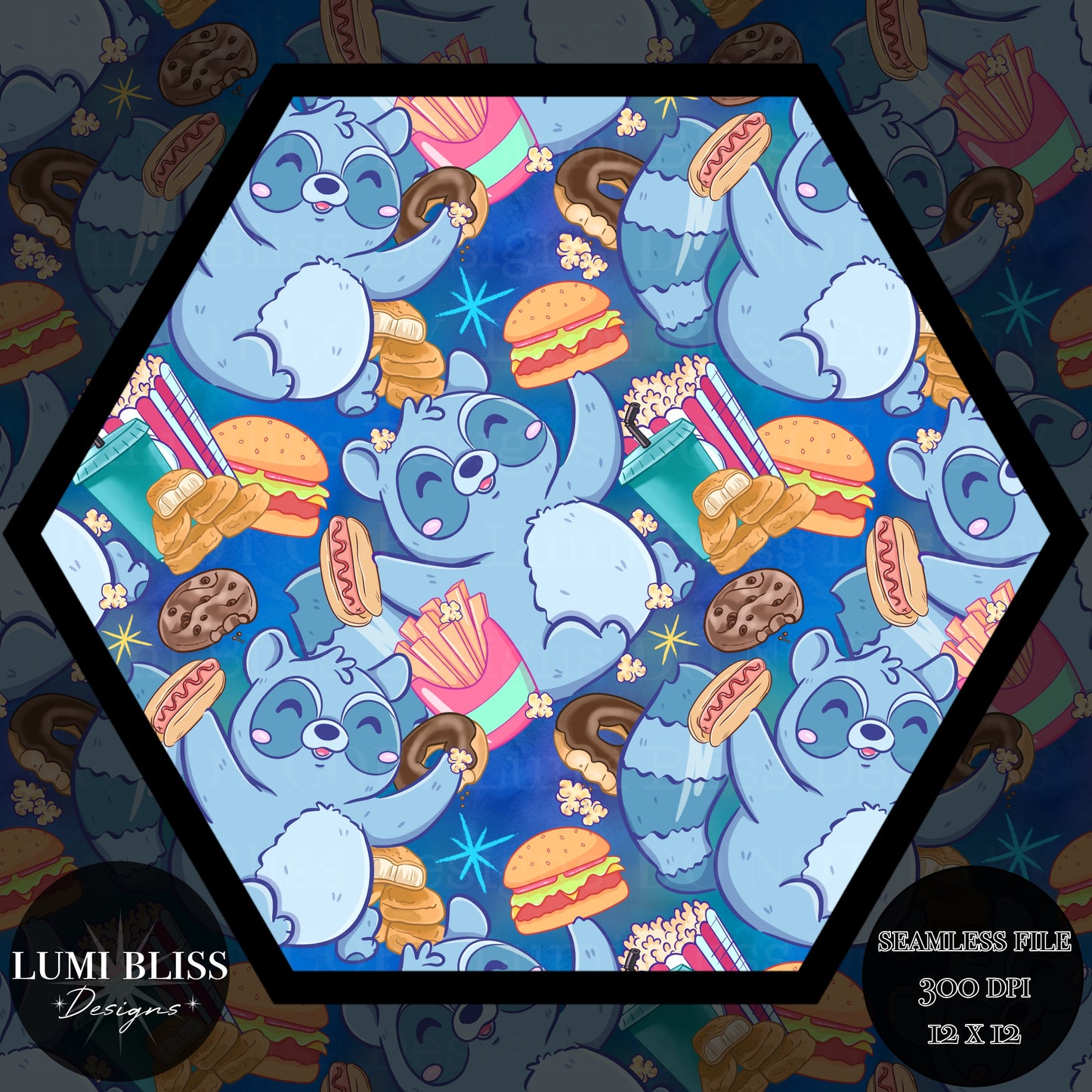 Feed Me/Trash Panda Set