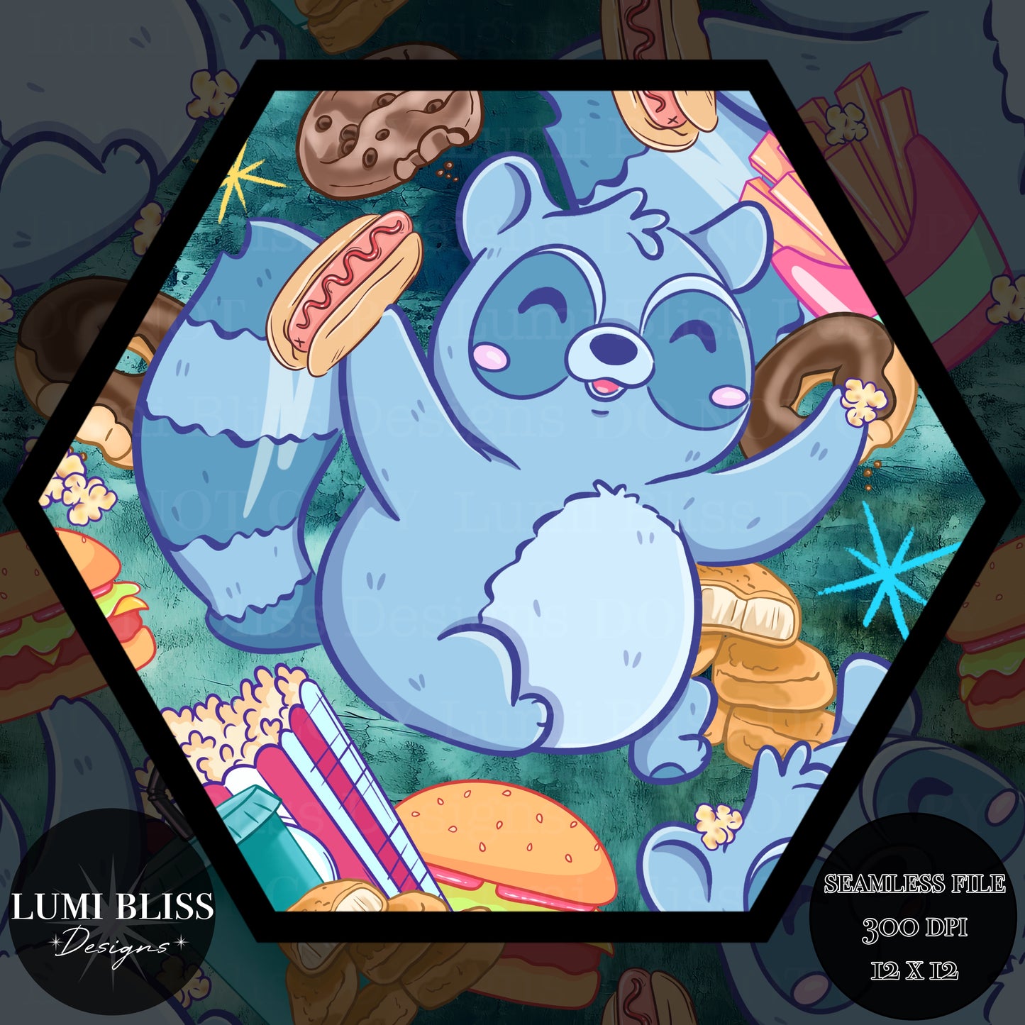 Feed Me/Trash Panda Set