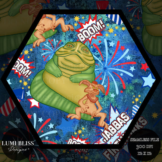 Jabba's Fireworks Seamless