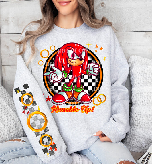 Knuckle Up! w/pocket + sleeves