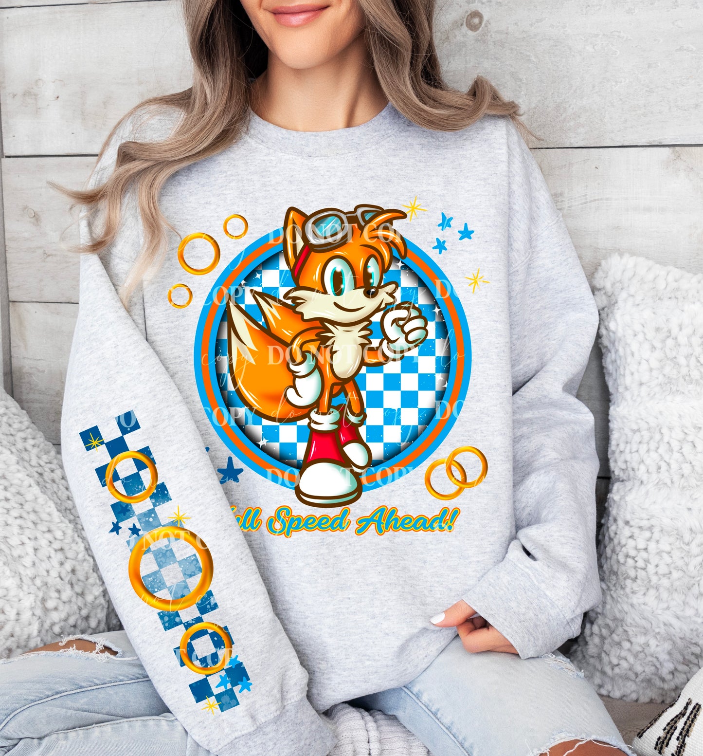 Full speed ahead! w/pocket +sleeves