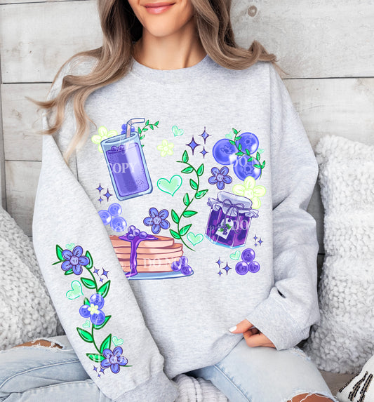 Blueberry w/sleeves