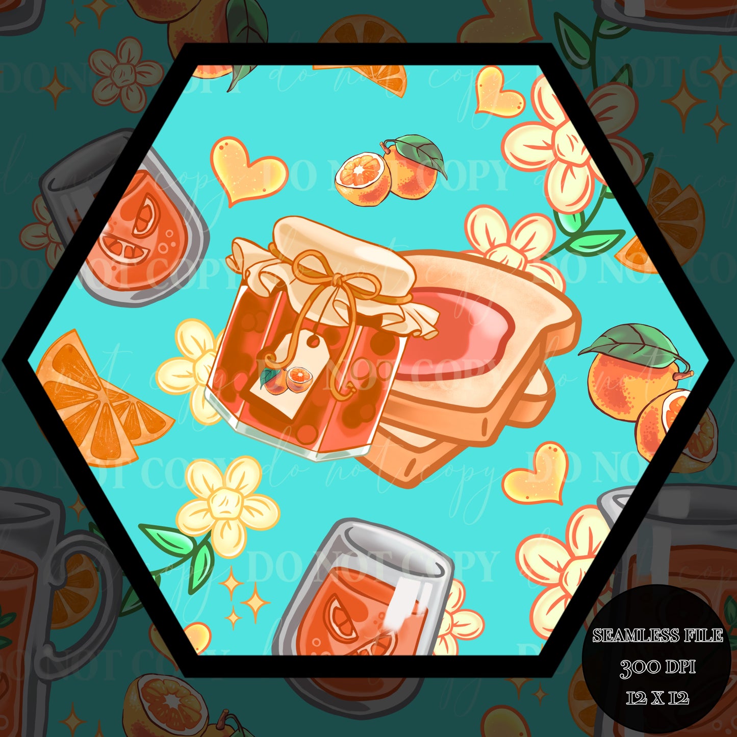 Oranges Seamless