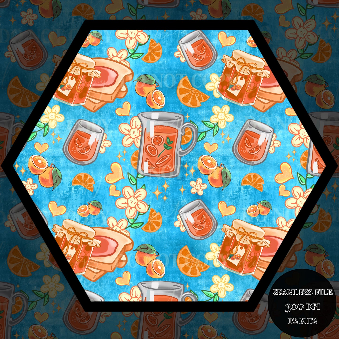 Oranges Seamless
