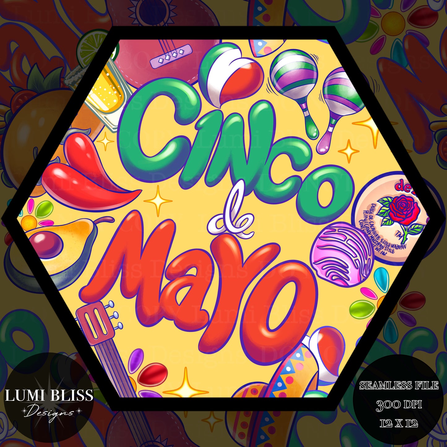 Cinco de Mayo Seamless
