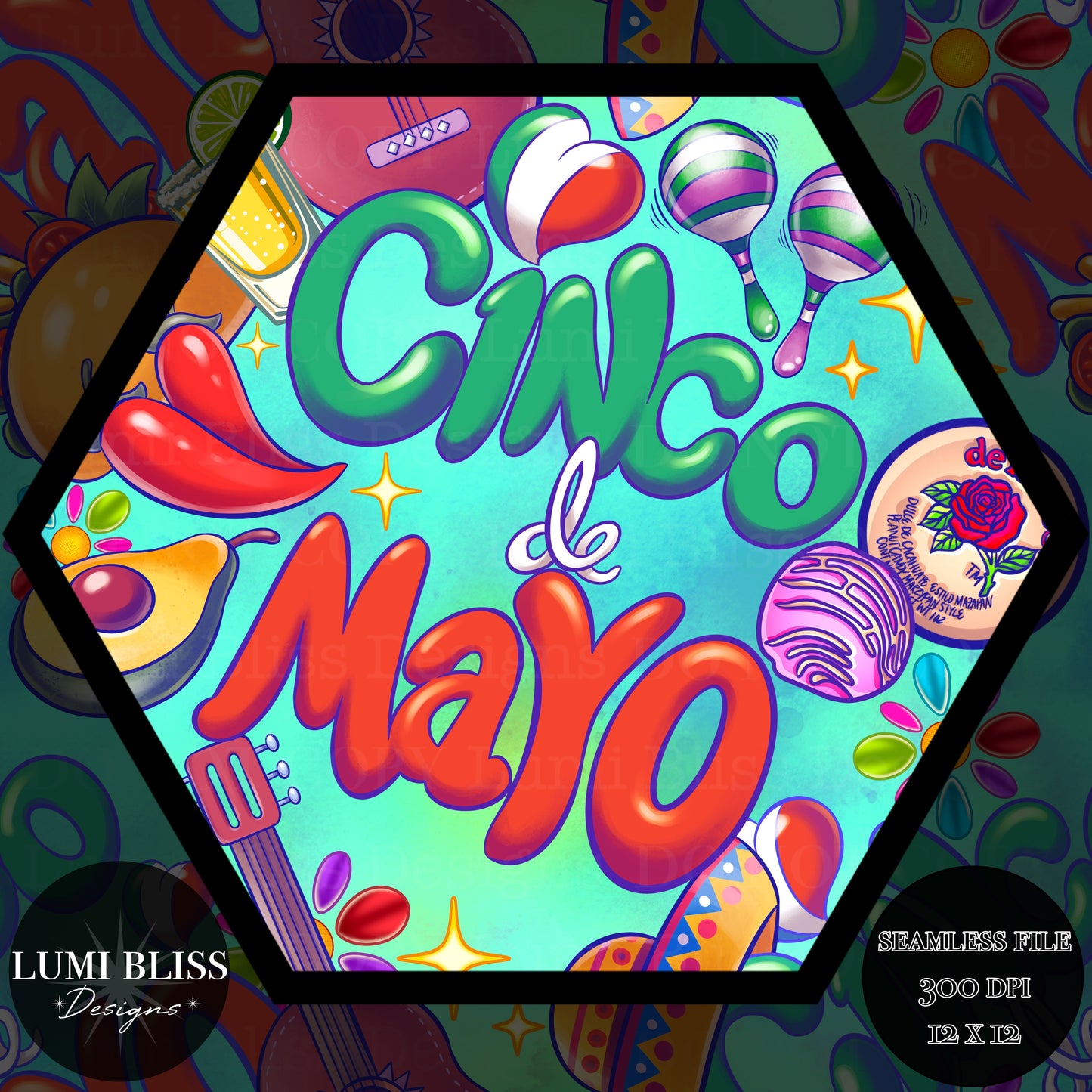 Cinco de Mayo Seamless