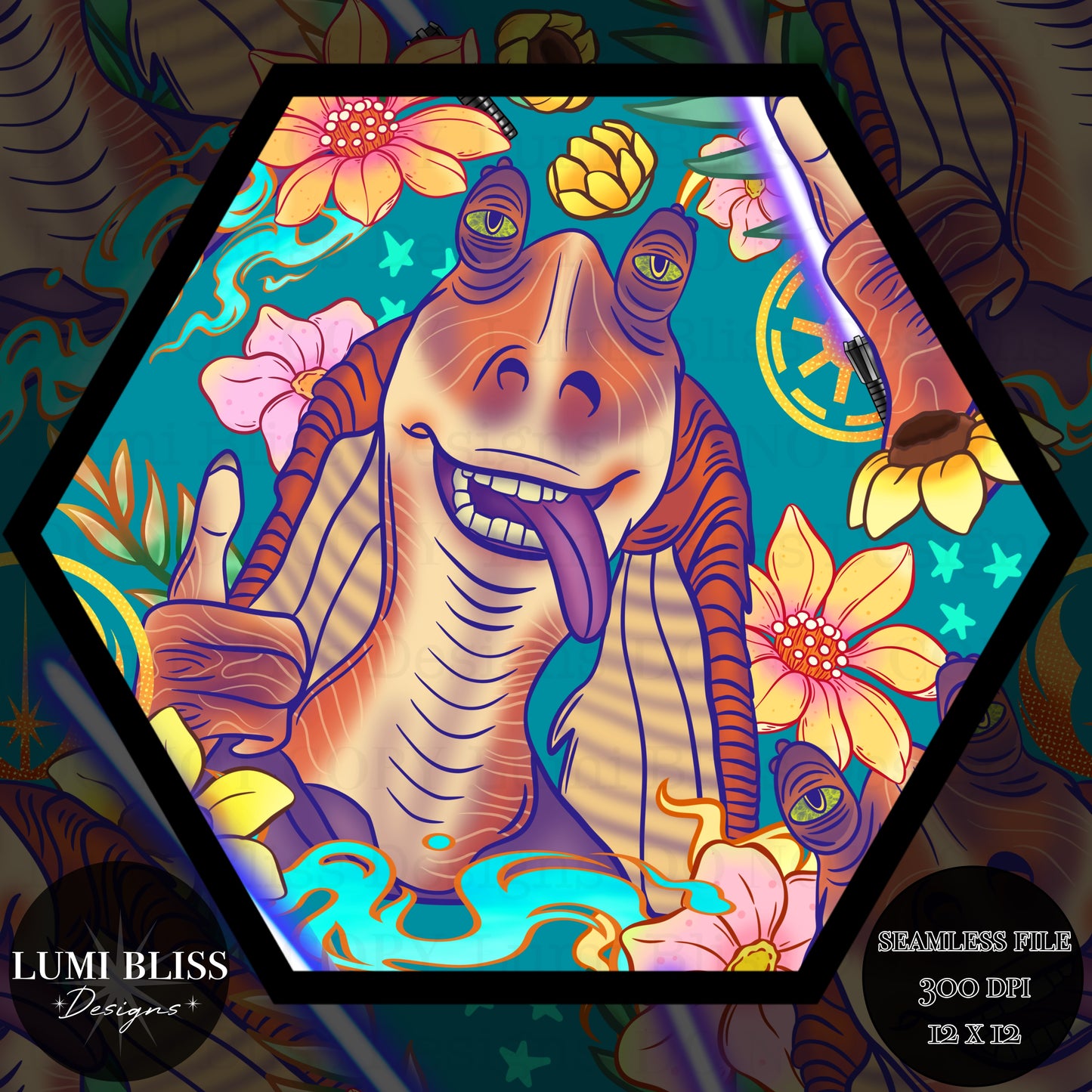 Jar Jar B Seamless