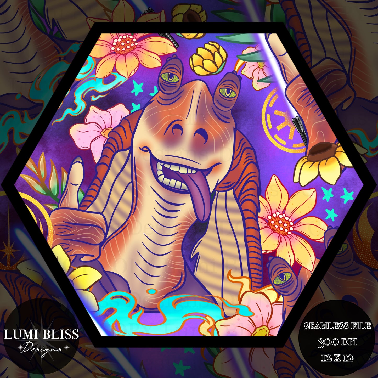 Jar Jar B Seamless