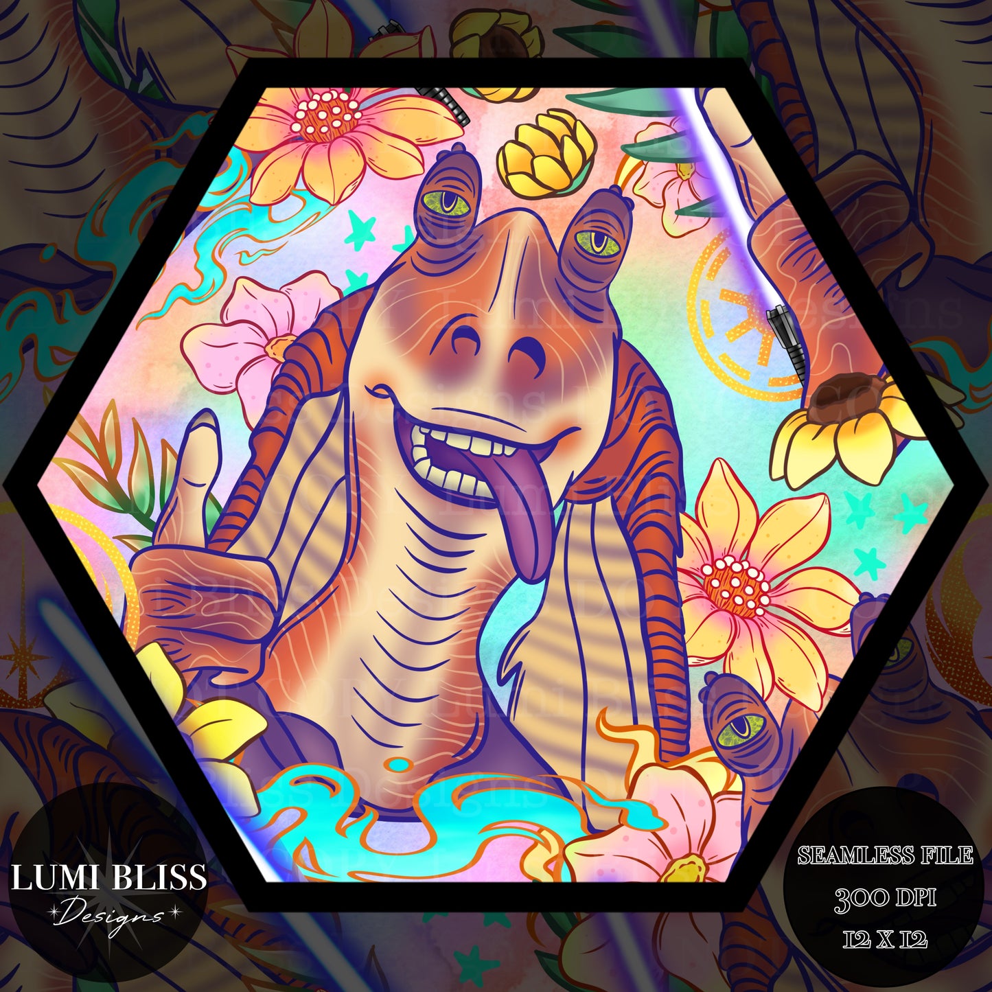 Jar Jar B Seamless