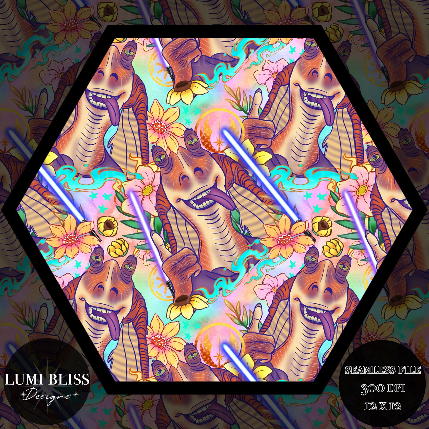 Jar Jar B Seamless