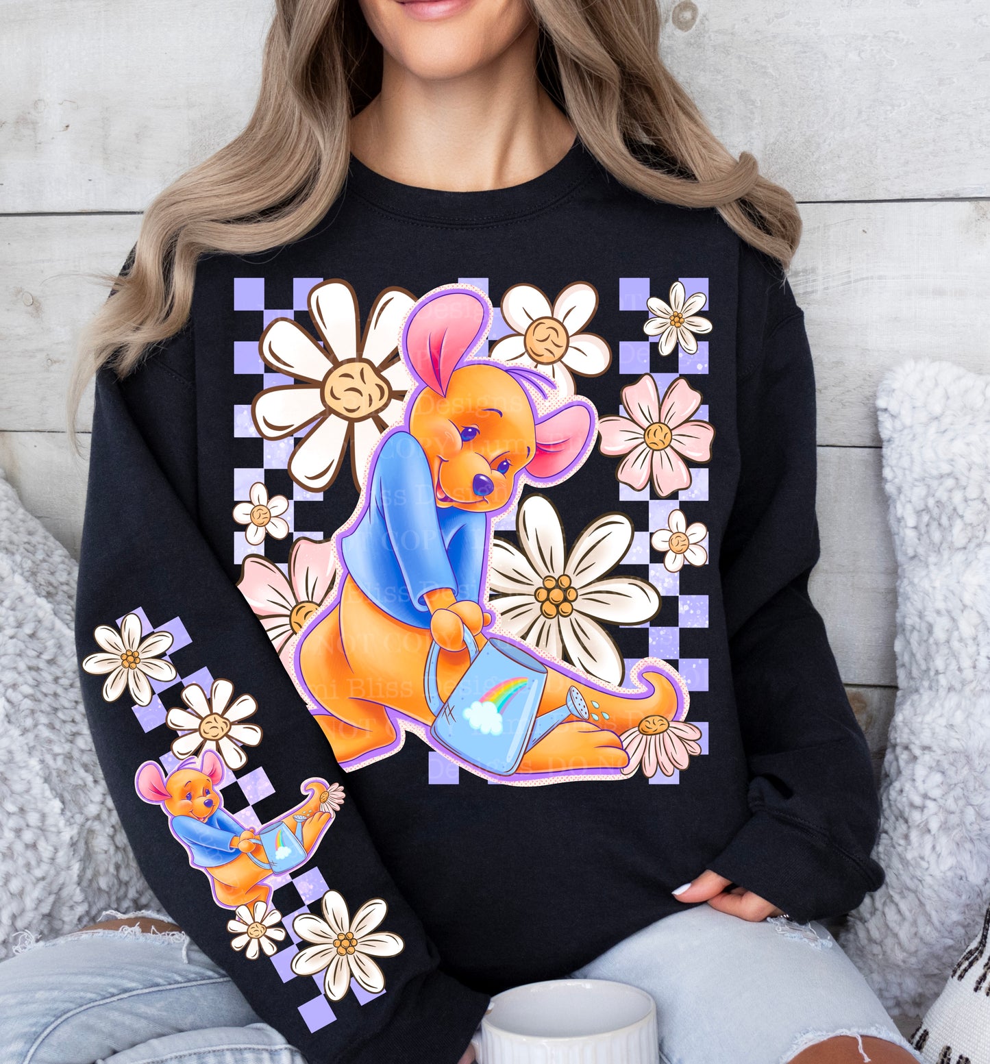 R-florals w/sleeves