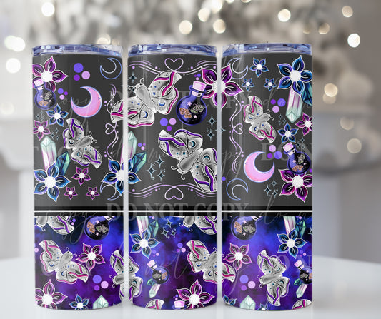 Magical Moths Purple 20oz
