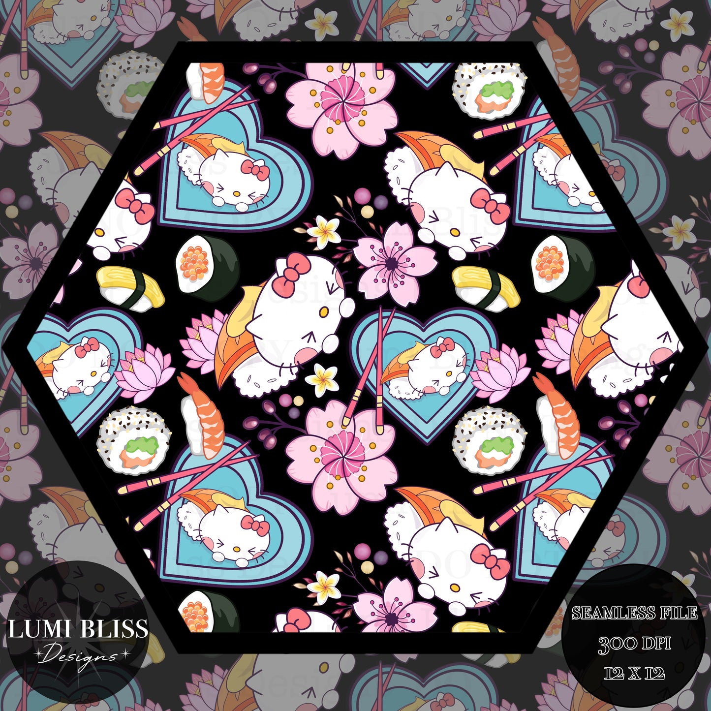 Hello K Sushi Set